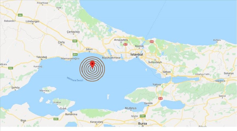 stanbulda bir deprem daha