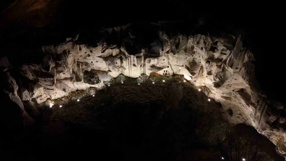 Kapadokya'da gece turizminde yeni rota: Ortahisar