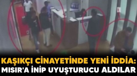 Kaşıkçı cinayetinde yeni iddia: Mısır'a inip uyuşturucu aldılar