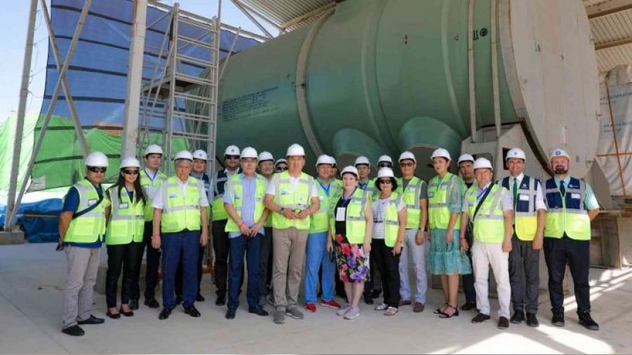 Kazakistan'dan Akkuyu'ya heyet