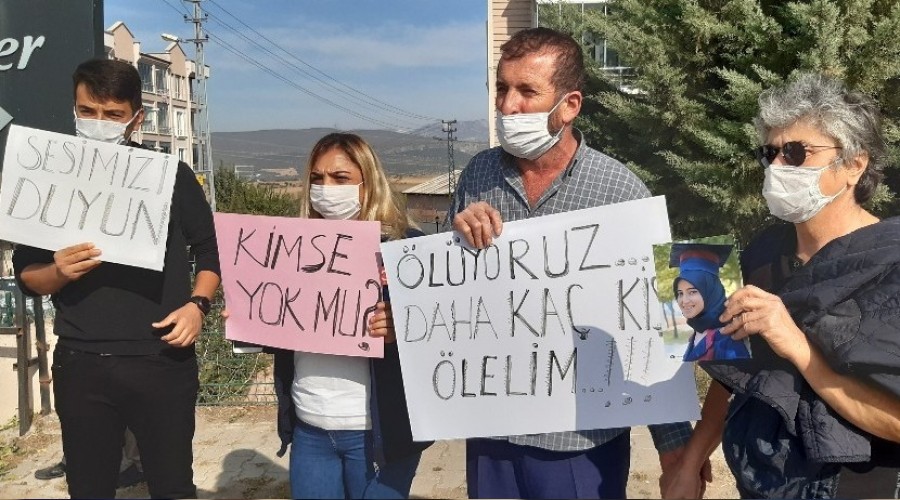 Kazaların yoğun olduğu kavşakta eylem