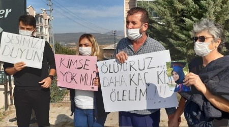 Kazaların yoğun olduğu kavşakta eylem