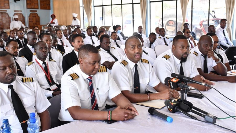 Kenya'da pilotlar grevlerini sonlandrd