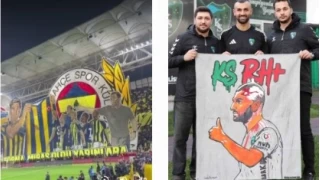 Kocaelisporlu taraftarlardan, Serdar Dursun'a derbi tepkisi