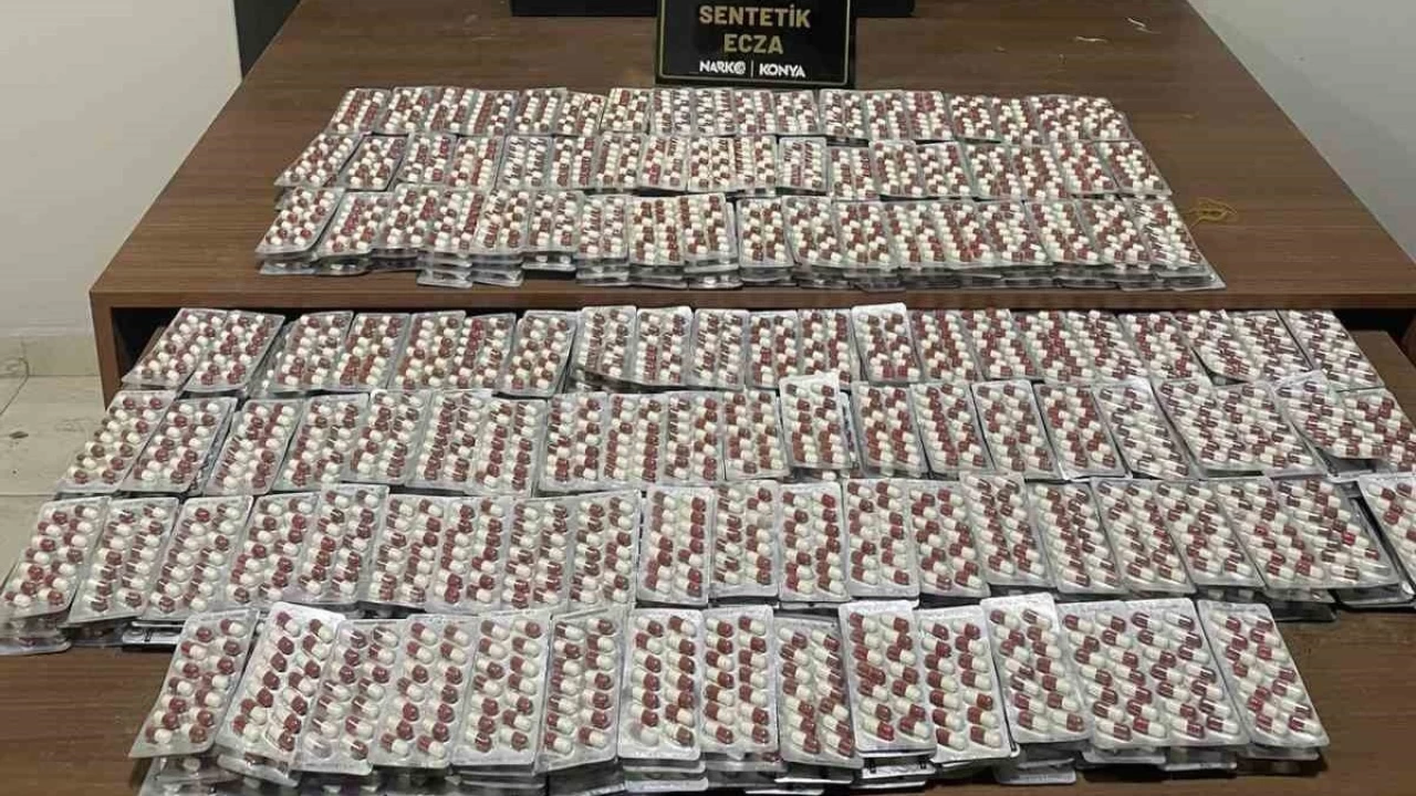 Konya'da uyuşturucu operasyonunda 68 tutuklama