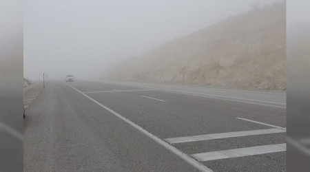Malatya'da sis