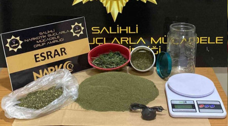 Manisa'da uyuşturucu taciri tutuklandı