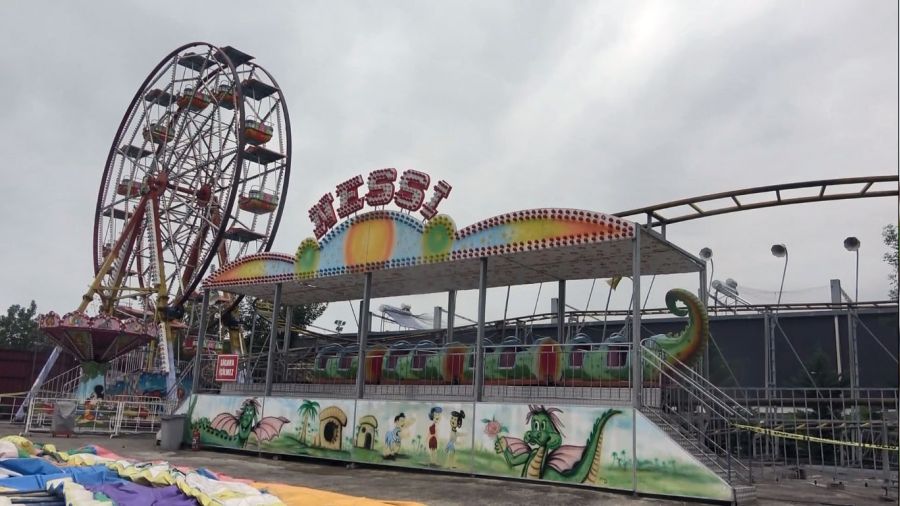 O lunapark�n faaliyetleri durduruldu