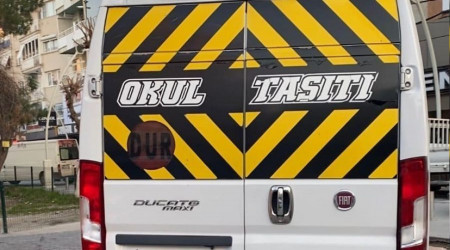 Okul servisi şoförü torbacı çıktı