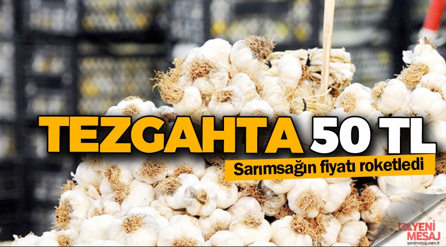 Sarımsağın fiyatı roketledi