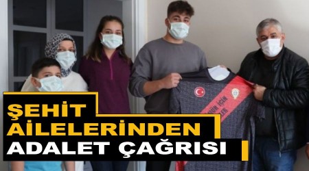 Şehit ailelerinden adalet çağrısı