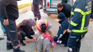Sera işçilerini taşıyan servis tırla çarpıştı: 12 yaralı