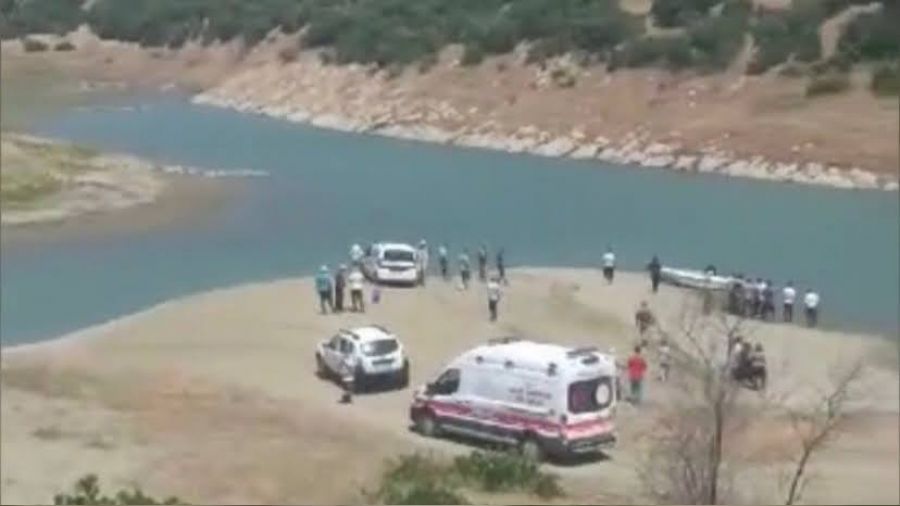 Serinlemek için girdiği baraj gölünde öldü