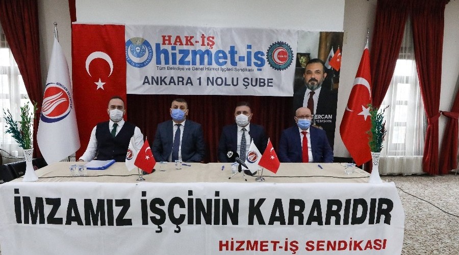Sincan Belediyesi ile Hizmet-İş Sendikası arasında toplu iş sözleşmesi