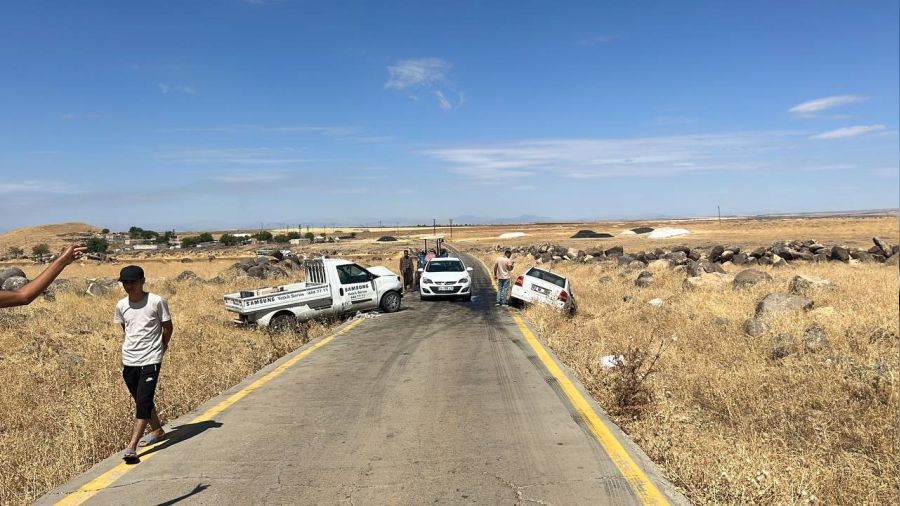 Siverek'te trafik kazas�: 9 yaral�