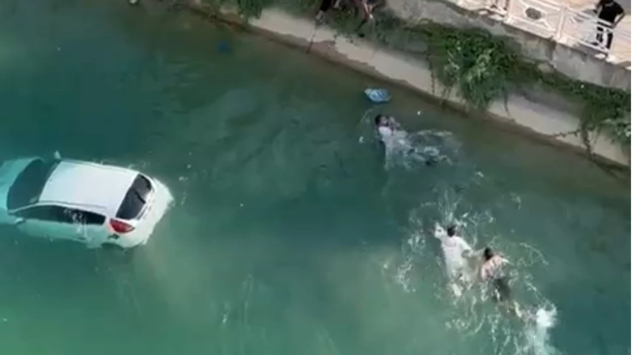 Sulama kanalında can pazarı