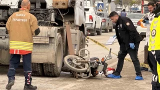 Tr ile motosiklet arpt: Anne ve 2 aylk bebei ld