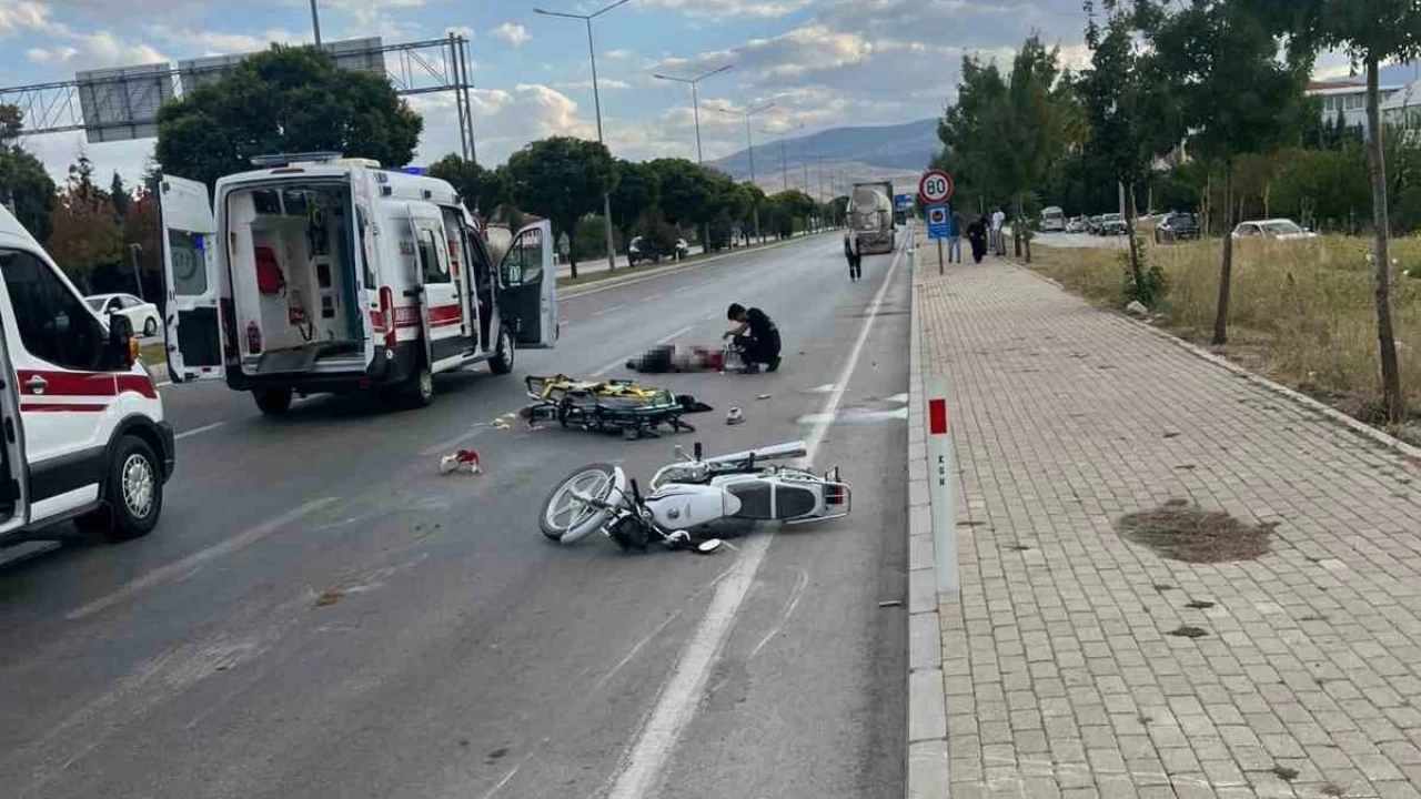 Trn arpt motosikletteki iki gen hayatn kaybetti