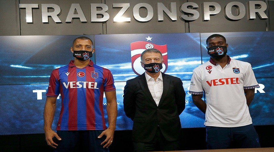 Trabzonspor "Hugo ve Semedo" için imza töreni düzenledi