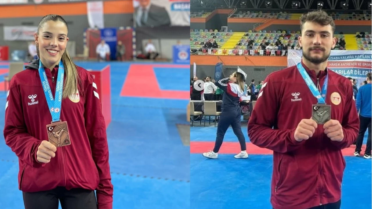 Türkiye Karate Şampiyonasında başarı