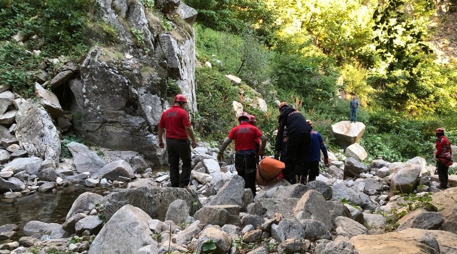 Uludağ'da nefes kesen kurtarma