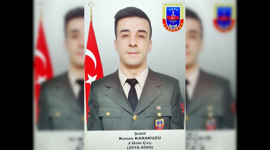 Van�da 1 asker kaza kur�unuyla �ehit oldu   