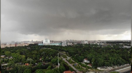 Yağmur bulutları böyle geldi