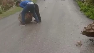 Yamur sonras yola kayalar dt