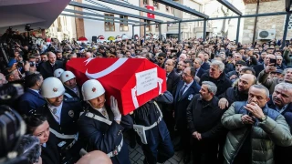 Yalova'da �ehit olan Pehlivan son yolculu�una u�urland�