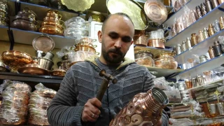 Yeni model bak�r su mataralar� b�y�k ra�bet g�r�yor