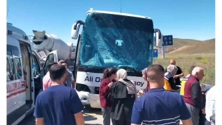 Yolcu otobs EDS direini devirip kar eride geti