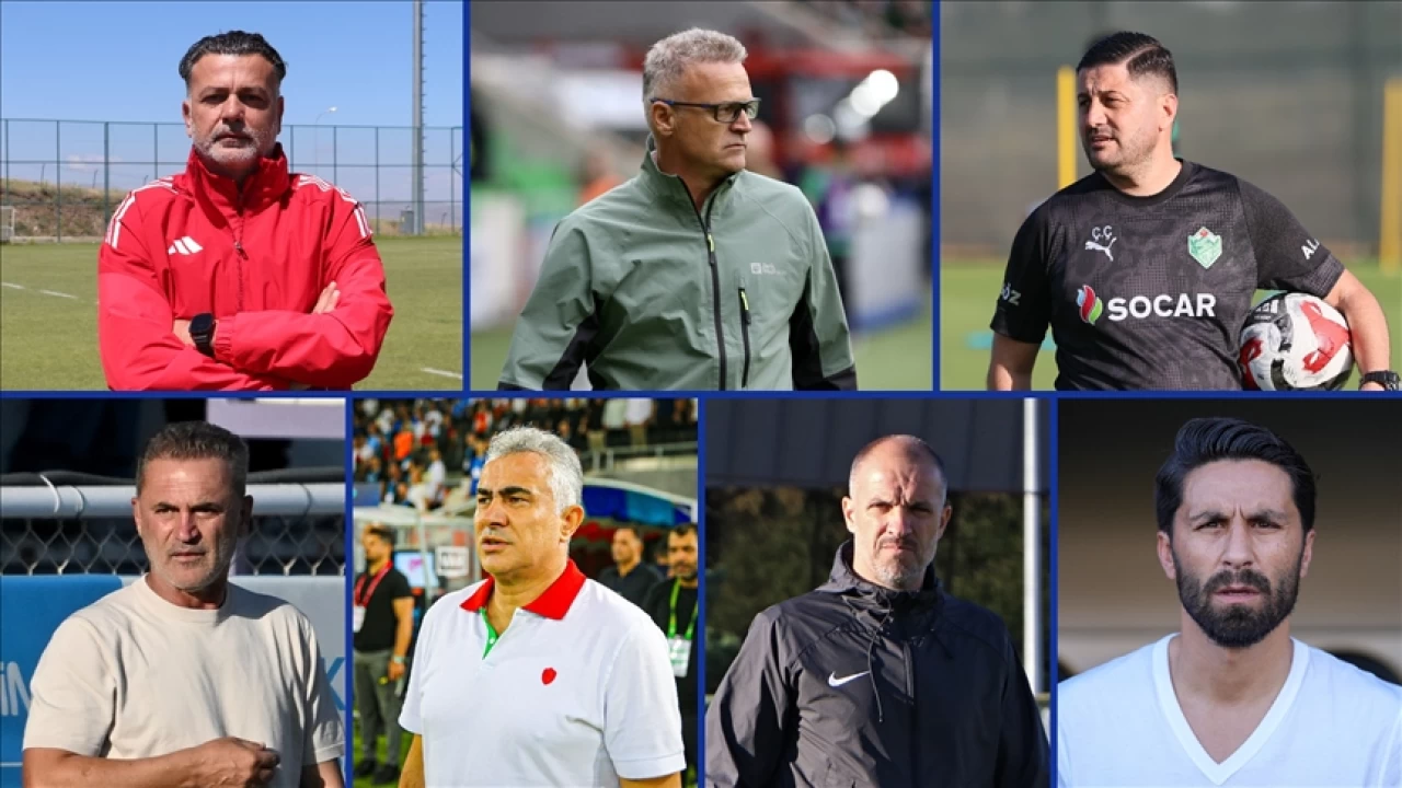 1. Lig'de 10 haftada 7 takım teknik ekip değiştirdi