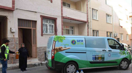 1 litre atık yağ getirene 10 litre Uludağ suyu hediye