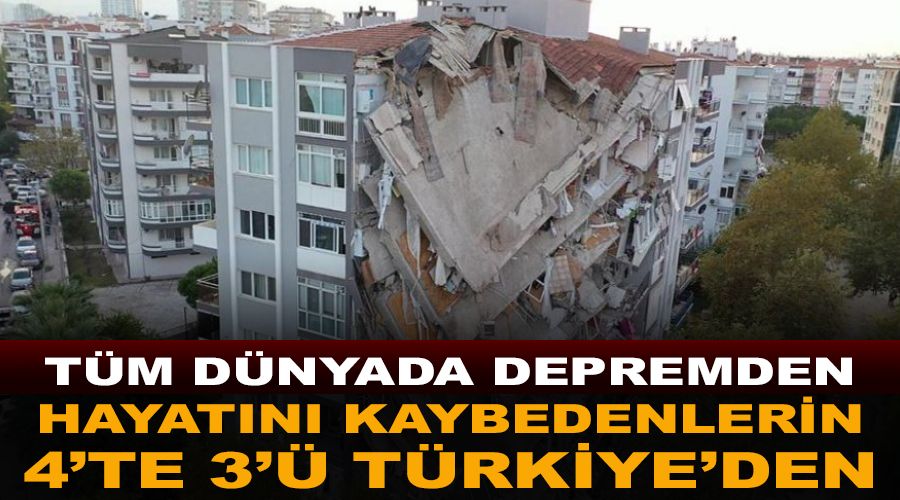 2020'de tüm dünyada 201 kişi depremden öldü, 168'i Türkiye'den