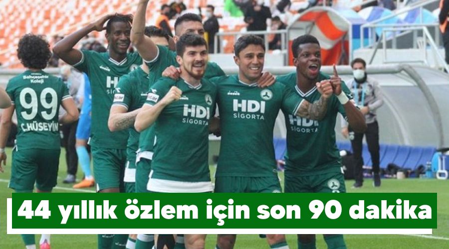 44 yllk zlem iin son 90 dakika