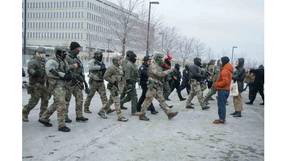 ABD h�k�metinden Minneapolis'e ek g�venlik g�c�