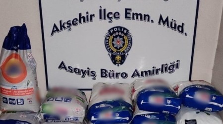 Akşehir'de sahte deterjan ve şampuan operasyonu