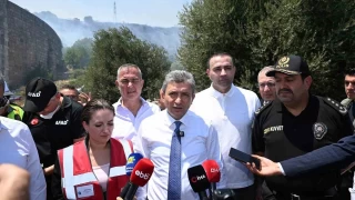 Antalya Valilii aklad: 3 ilede yangn kontrol altnda, Gazipaa'da mdahale sryor