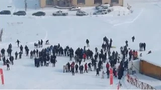 Ardahan'da kayak sezonu a��ld�, Vali kayak severleri davet etti