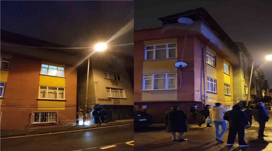 Bağcılar'da çökme tehlikesi olan iki bina boşaltıldı