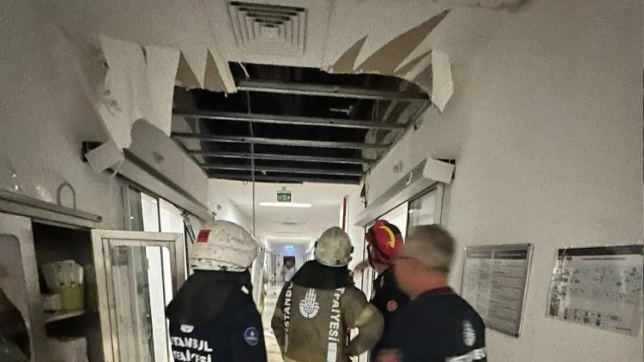 Bakırköy'de çöken hastane tavanı ile ilgili soruşturma başlatıldı