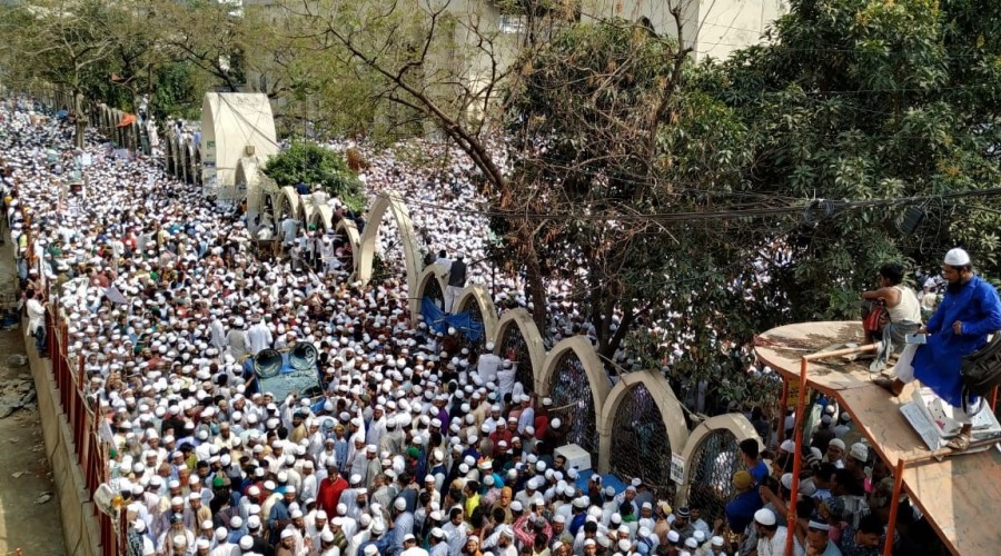  Banglade��te Modi kar��t� protesto