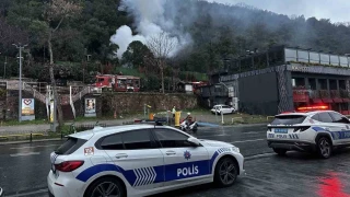 Be�ikta�'ta korkutan yang�n