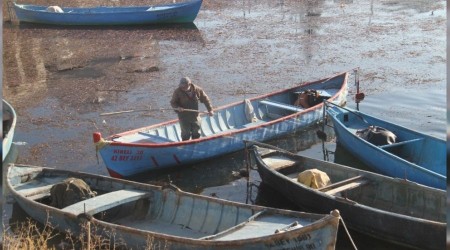 Beyşehirli balıkçıların ağları boş kaldı