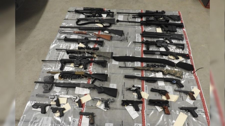 Büyük tehdit... Adana polisi 1 ayda 483 silah ele geçirdi