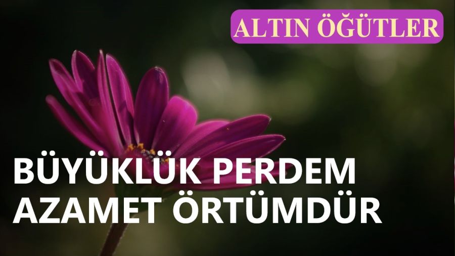 �B�y�kl�k perdem, azamet �rt�md�r� 