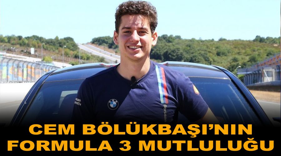 Cem Blkba'nn Formula 3 mutluluu