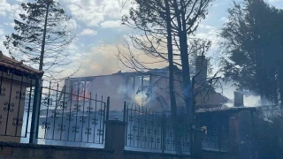 orlu'da korkutan yangn