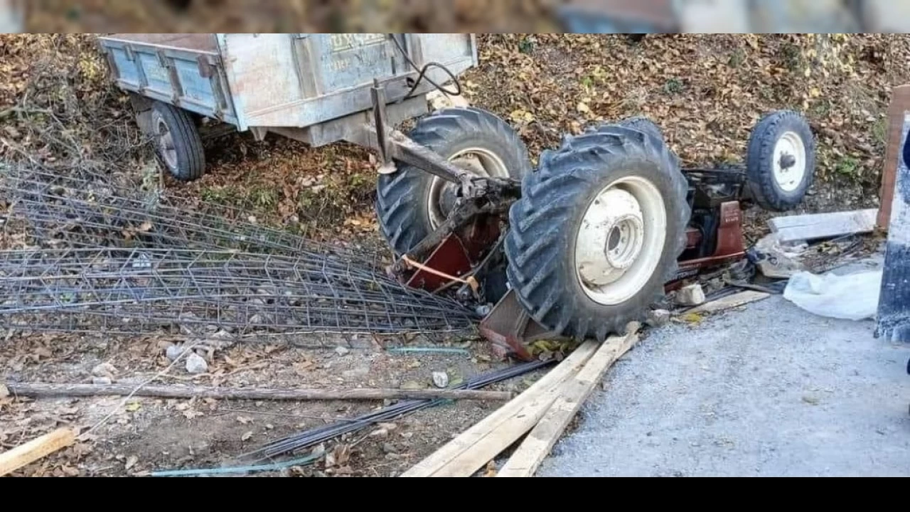 Devrilen trakt�r�n alt�nda kalan gen� hayat�n� kaybetti