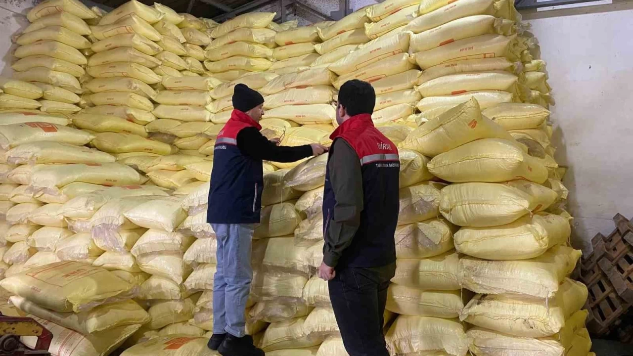 Edirne'de gübre satışı yapan bayilere sıkı denetim